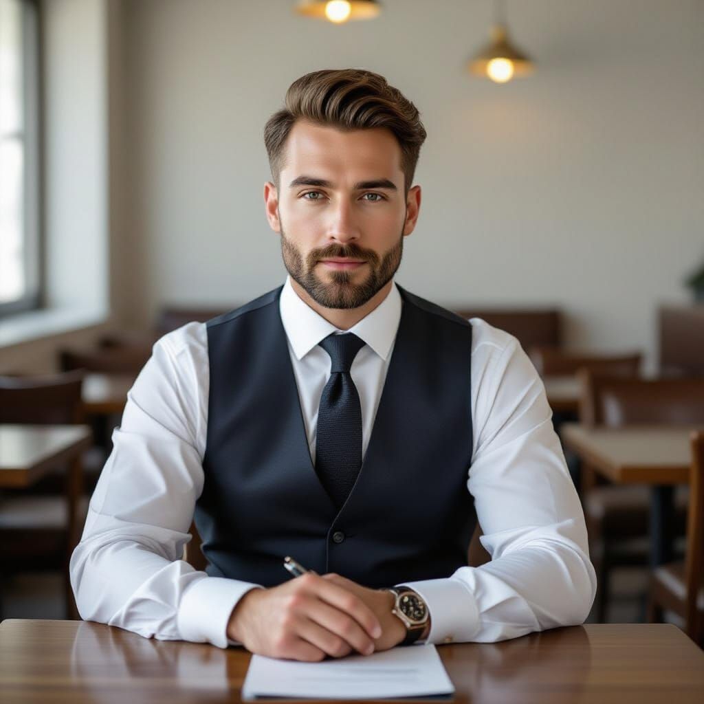 Crimson Sunset Reflecting on Ocean, Romantic Style