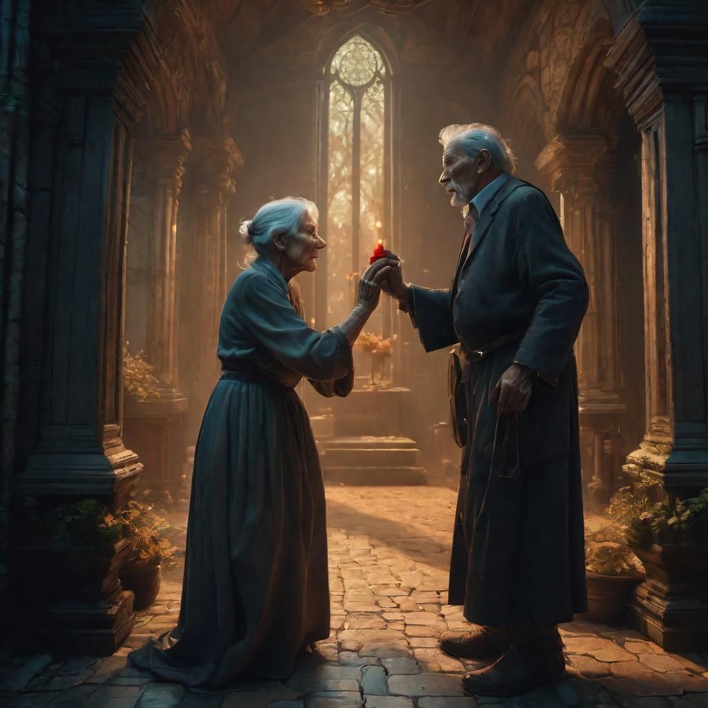 An old couple sets their love in motion, when they relive their younger days, waiting for the moment of resurrection.
...