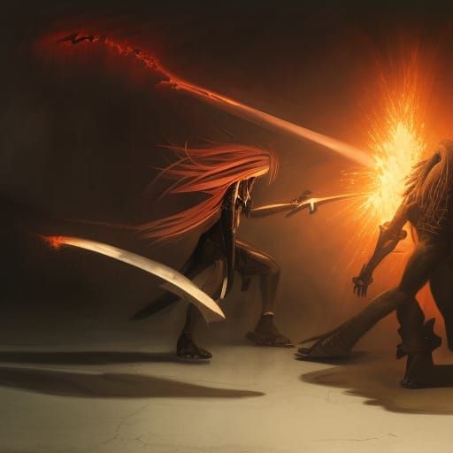 Epic Battle: Sephiroth vs Ifrit in Sinister Style