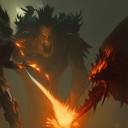 Epic Battle: Sephiroth vs. Ifrit