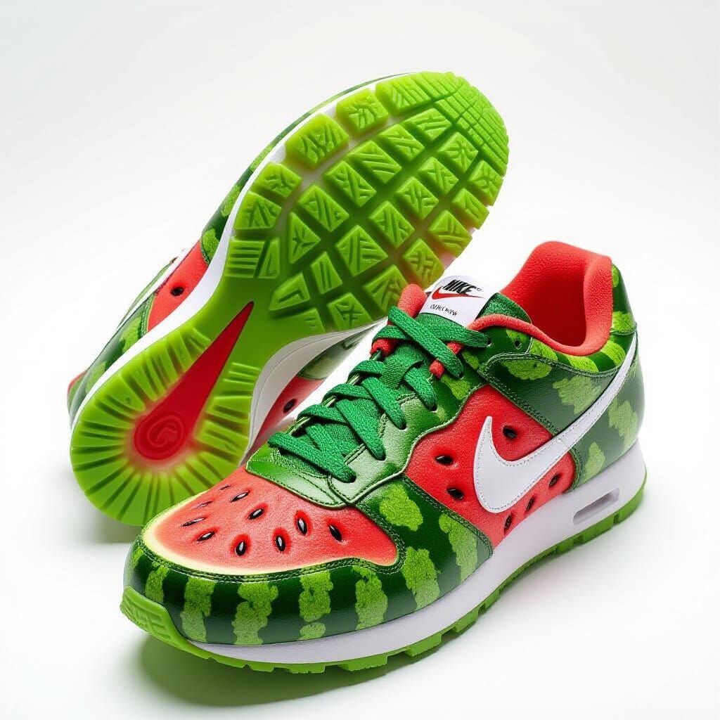 Watermelon Nike Shoe: A Fruity Footwear Fantasy