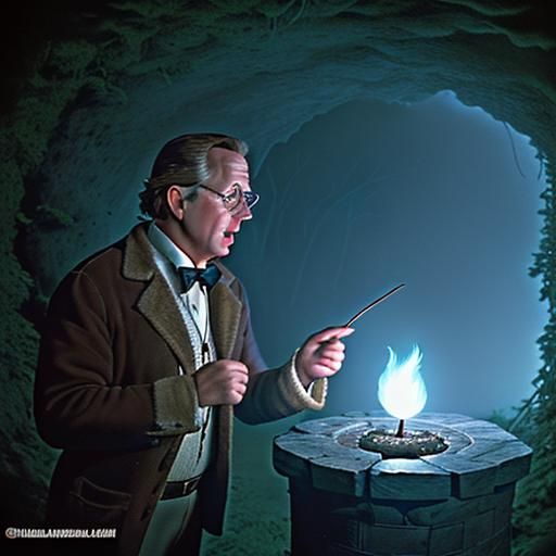 "Mr. Griswold, sir," you began, your voice echoing slightly ...