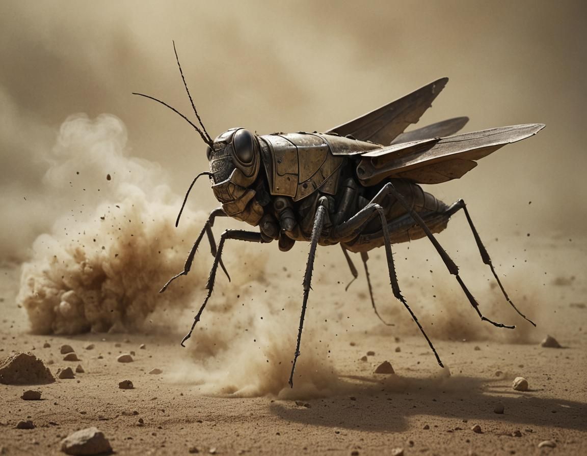 Detailed Dust Hopper Machine Render