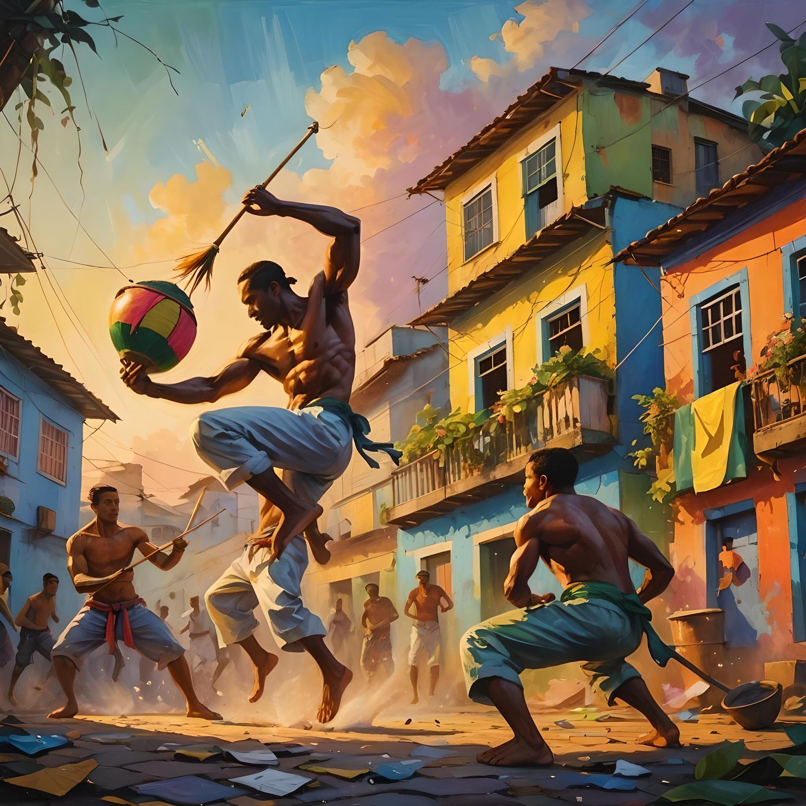 Vibrant Moves: Capoeira in Bahia
