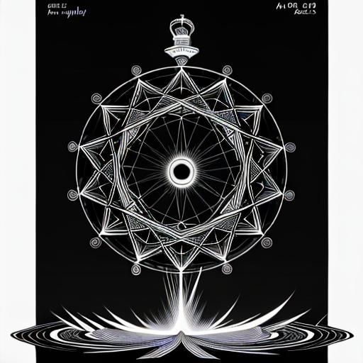 Abstract Time Flow Visualization in Technical Drawing Style