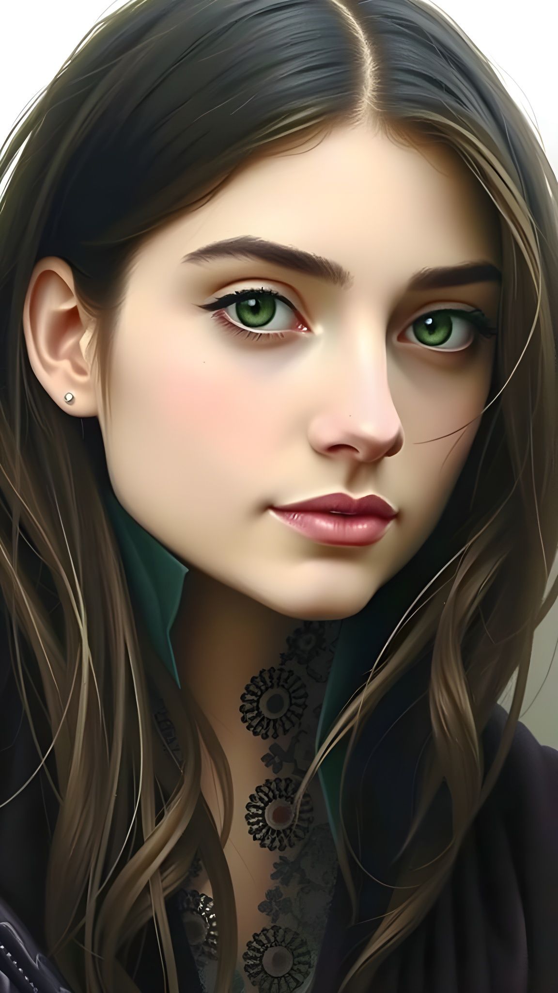 Timeless Young Woman in Soft Focus