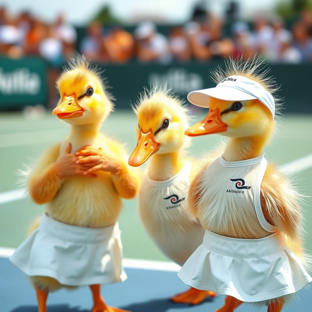 Ducklings Play Tennis, Sponsored