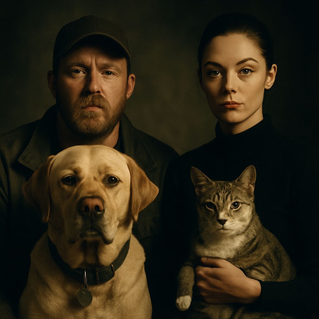 Family Portrait: Humans Mirroring Their Pets