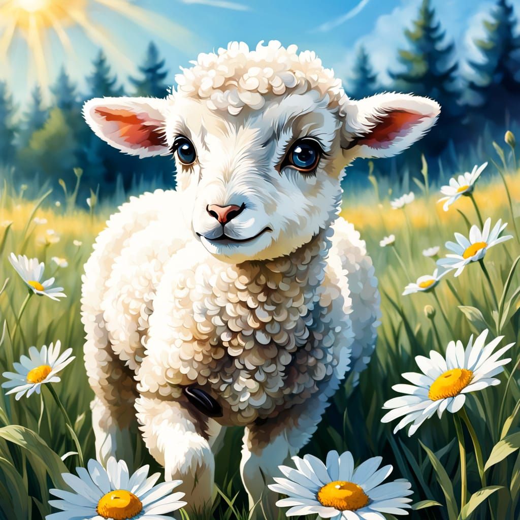 Nelly the Nervous Lamb