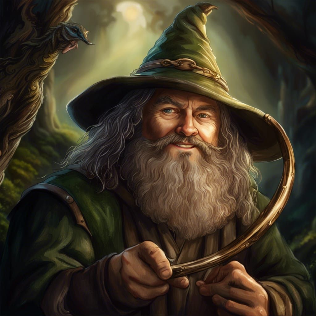 Tom Bombadil and his smoking pipe