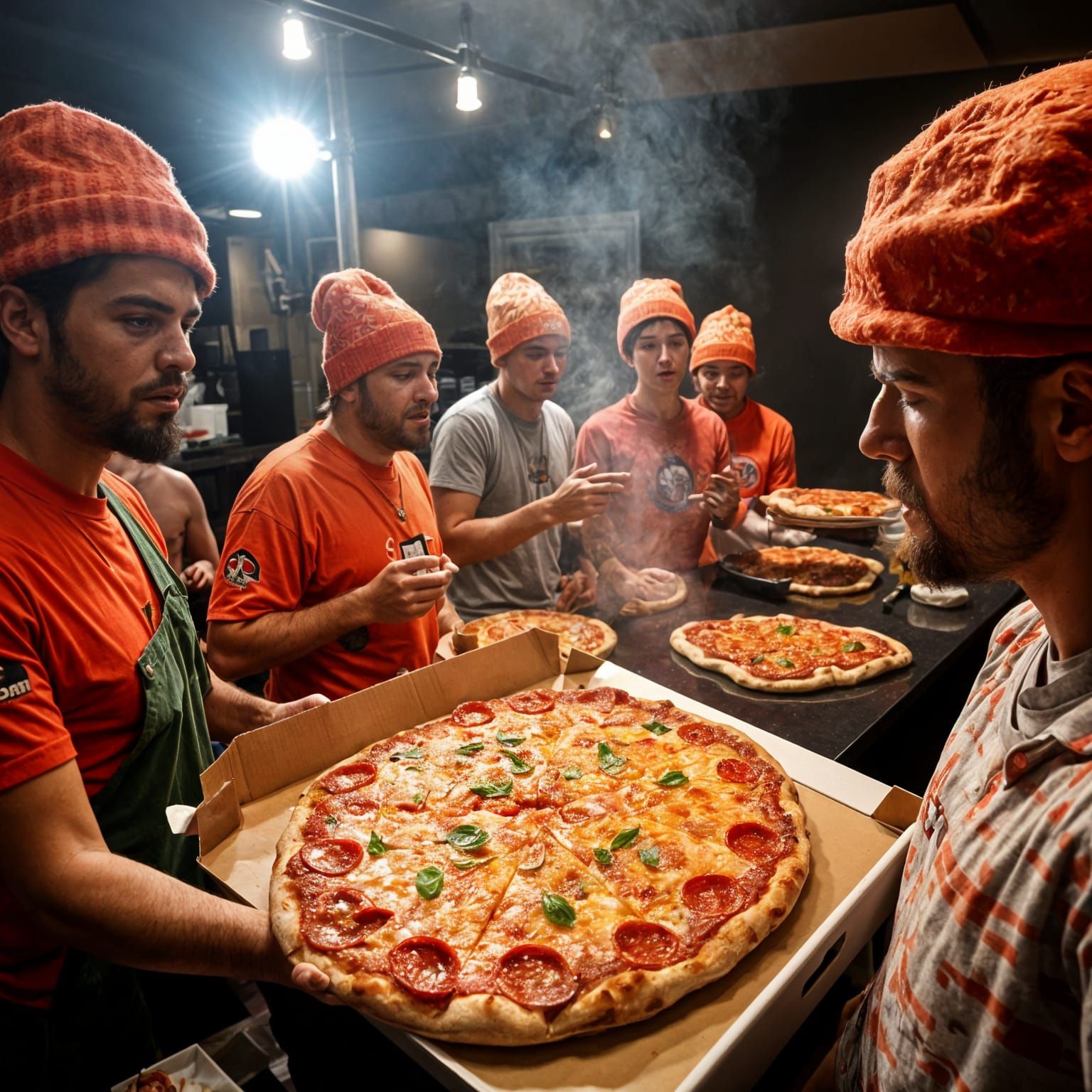 Pizza Party with Themed Outfits