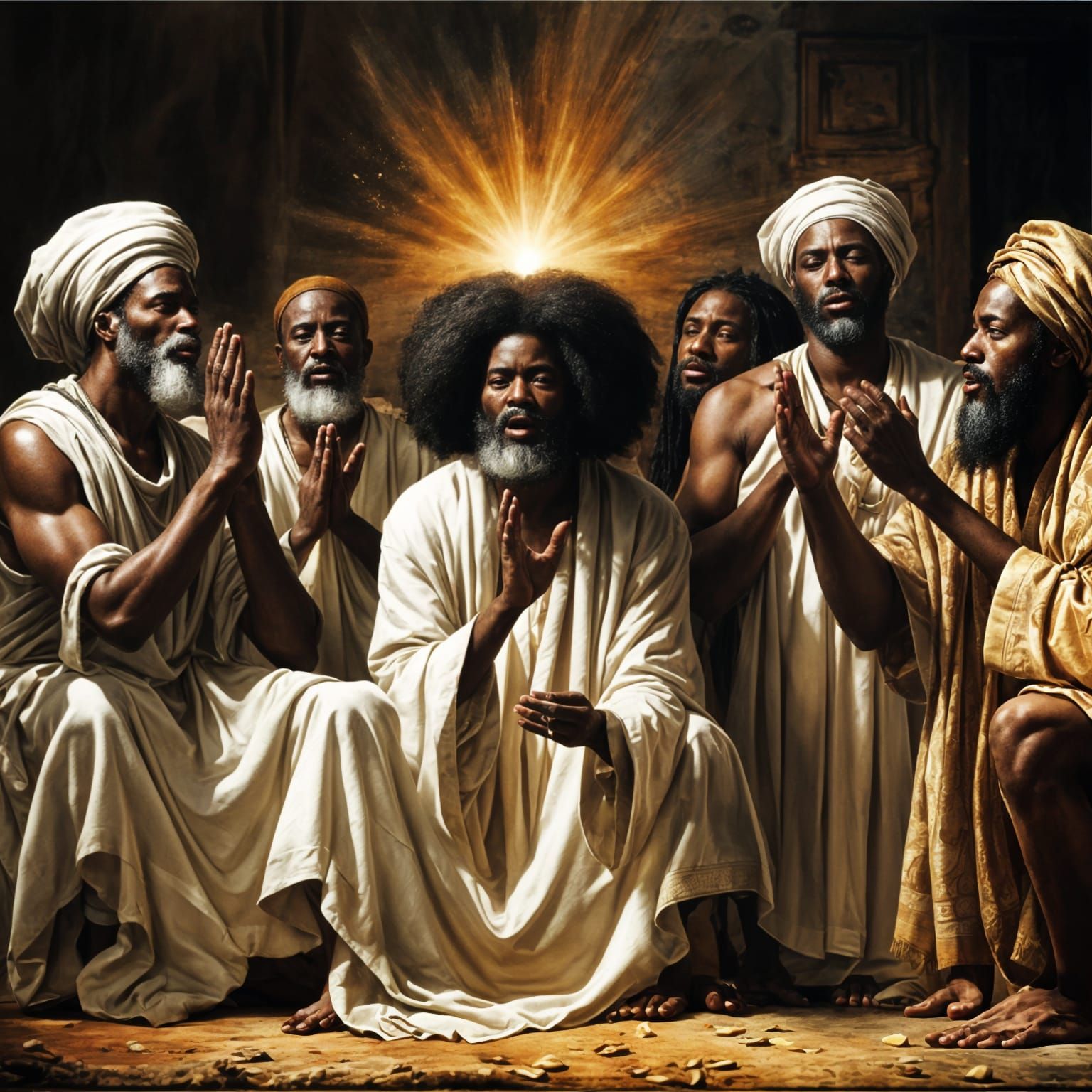 Ancient Israelites Receive the Holy Spirit