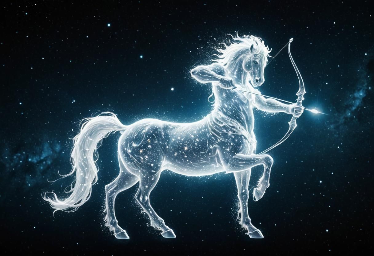 Radiant Centaur Galloping in Galactic Space