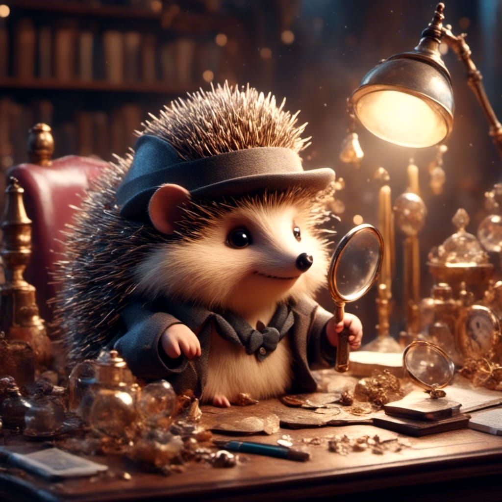 Hedgelock Holmes Jr. - Detective in Training