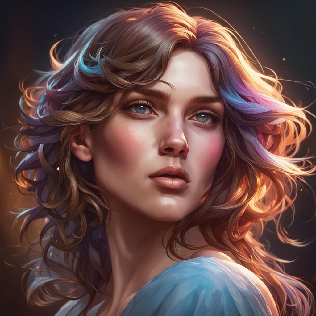 Hyperdetailed Portrait in Artgerm Style