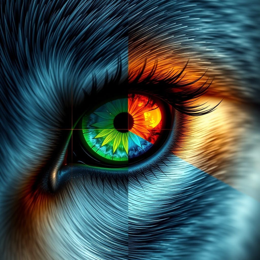 Wolf's Eye in Fantastical Seasons