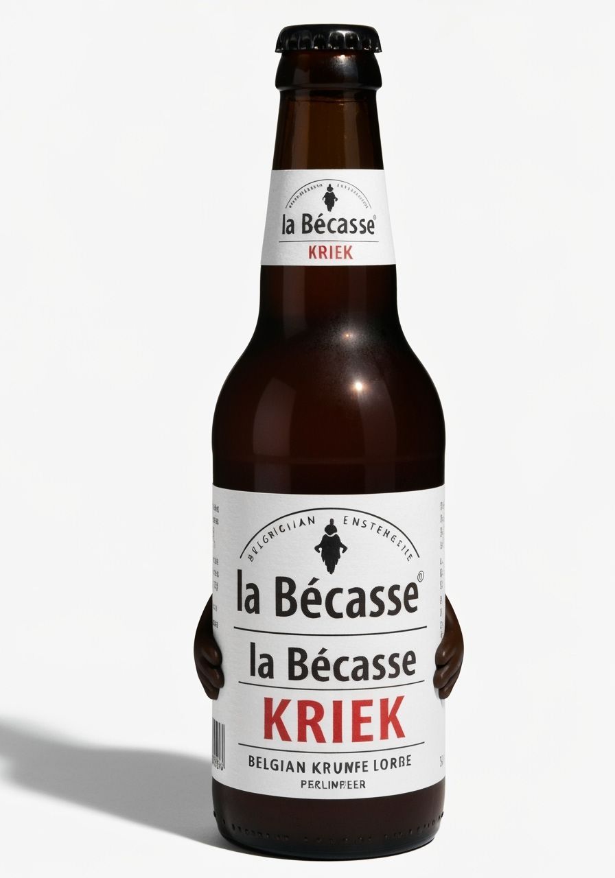 Dwarf Disguised as La Bécasse Kriek Beer Bottle