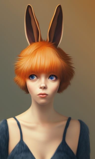 Ginger Maiden as Digital Manga Concept Art