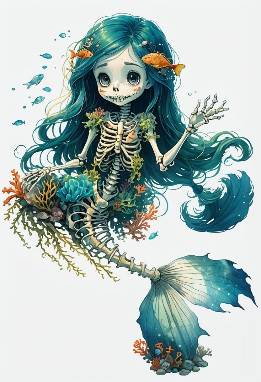 Undead Mermaid #3