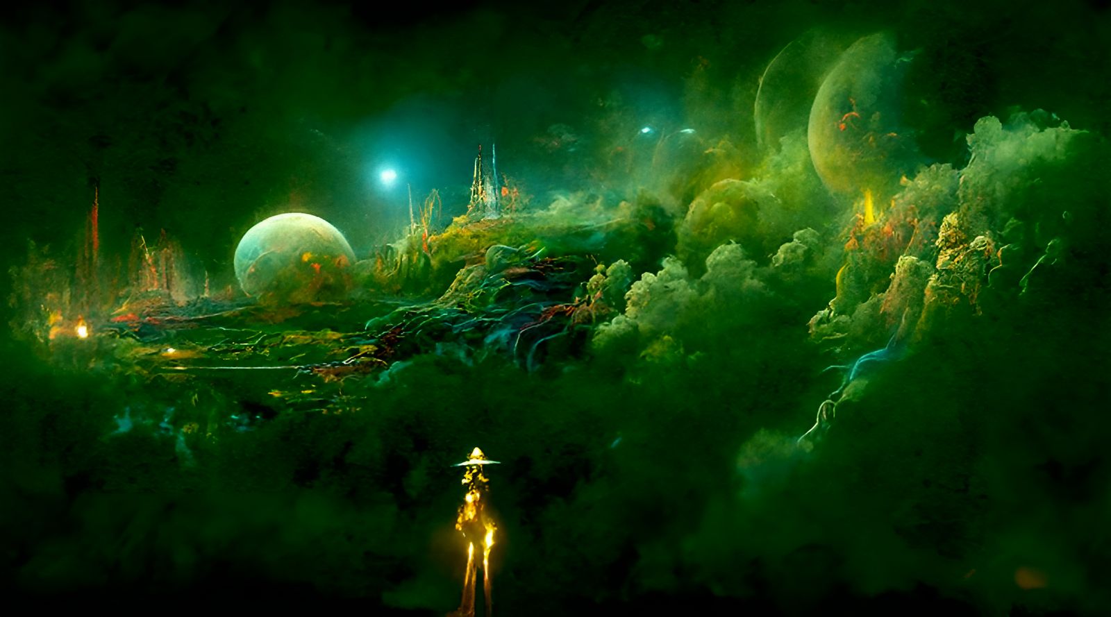 Cosmere Truthwatcher in Expressionist Digital Art