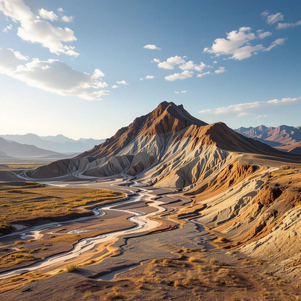 Mountains Transformed by Erosion and Gravity