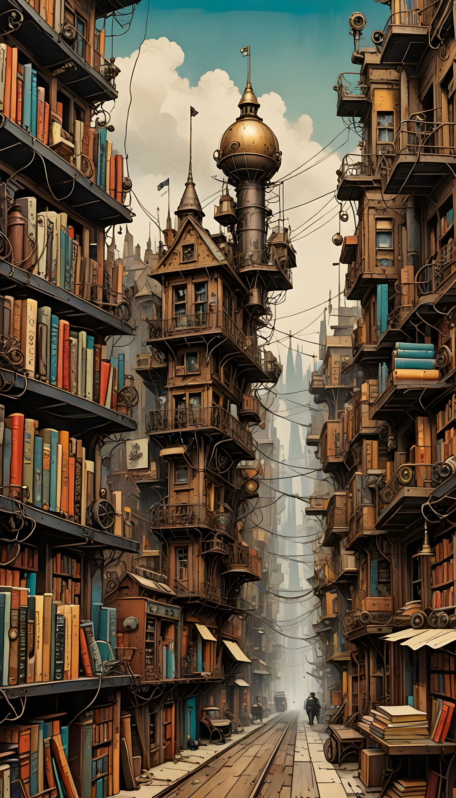 Bibliotheca Oppidum - Library Town