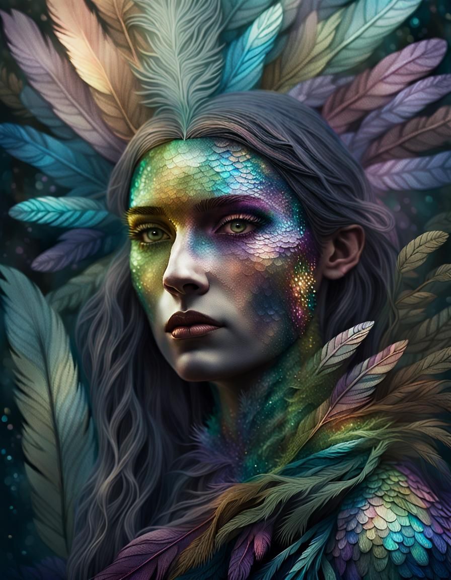 Enchanted Goddess of the Mystic Forest