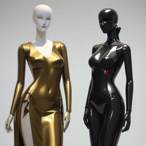 Mannequin Posed in Quirky, Human-Like Movement