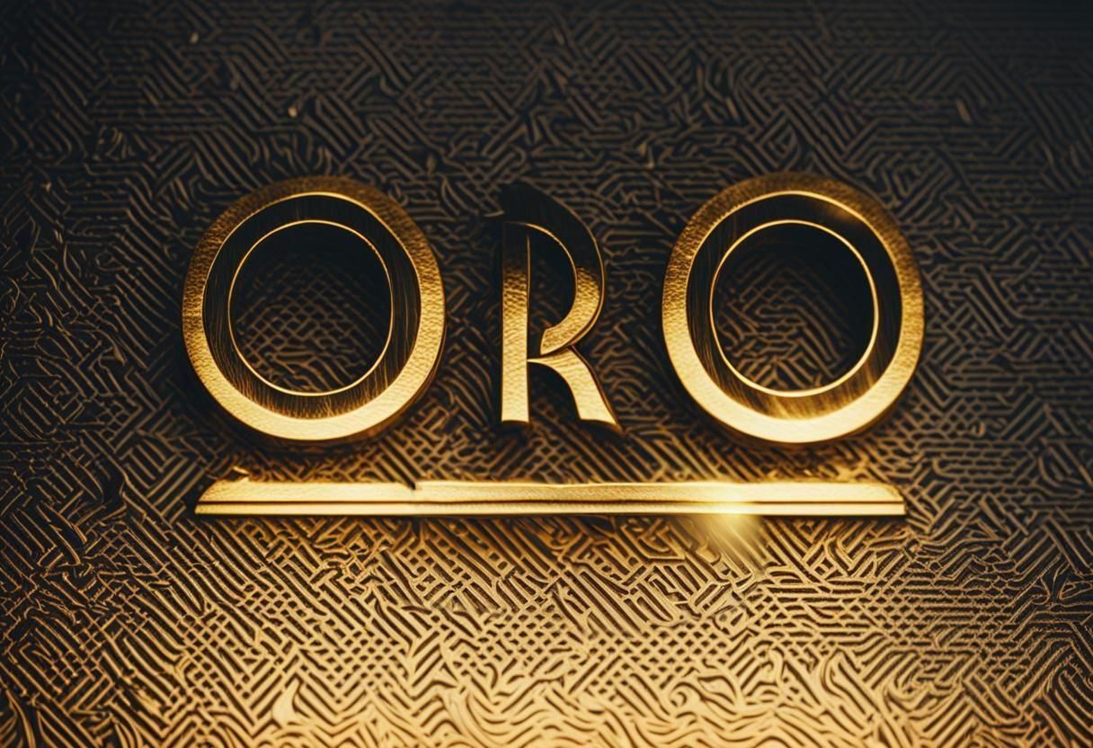 Imperio de Oro: Golden Logo with Cinematic Style