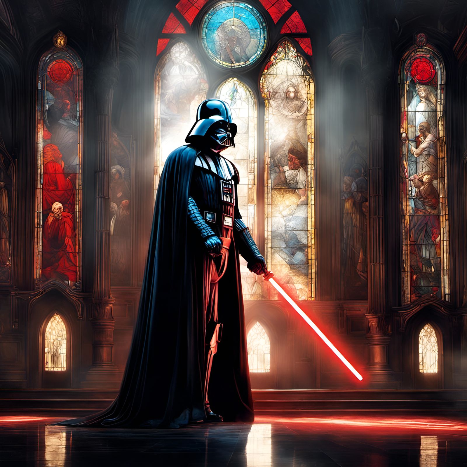 Vader taking y’all to church