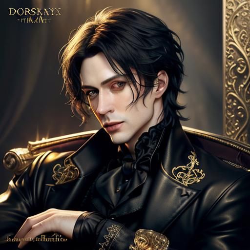 The Picture of Dorian Gray: Gothic Book Cover