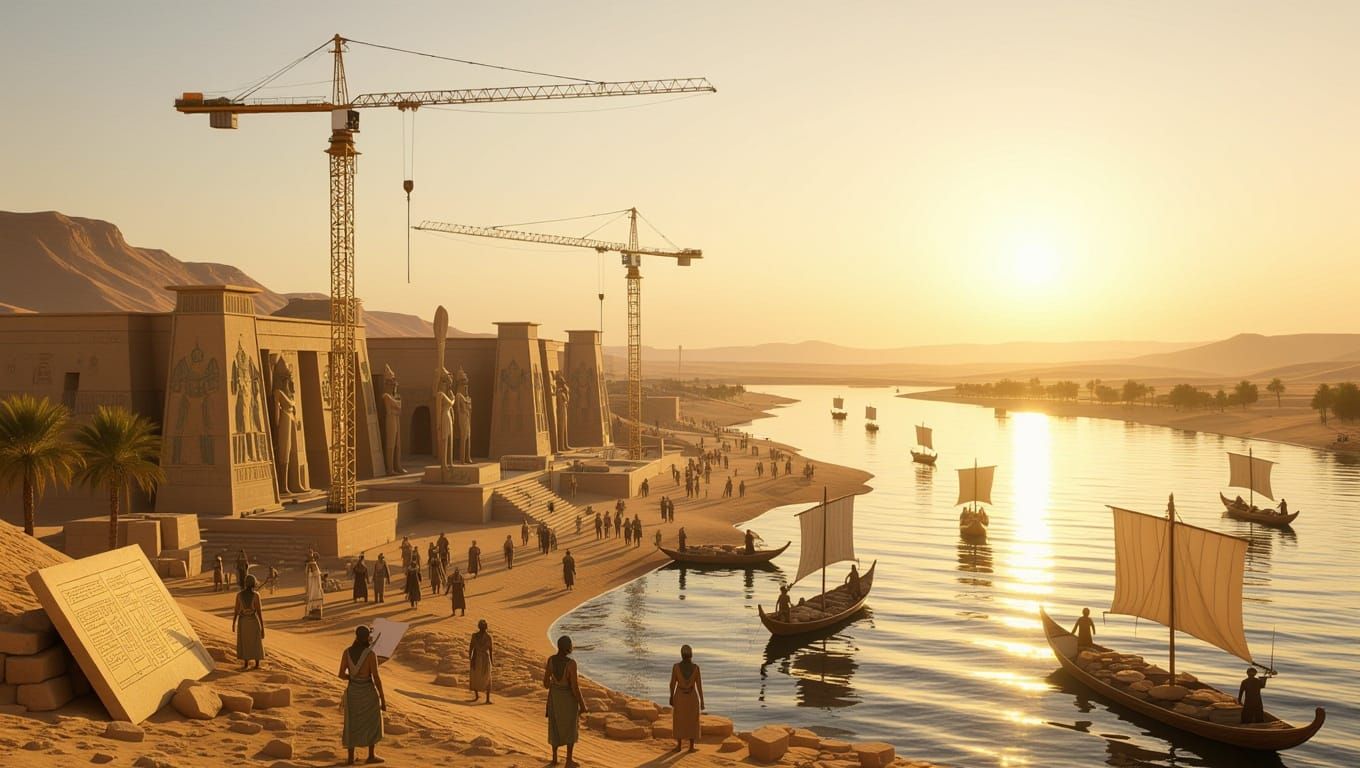 Egyptian City Rising: A Symbol of National Progress