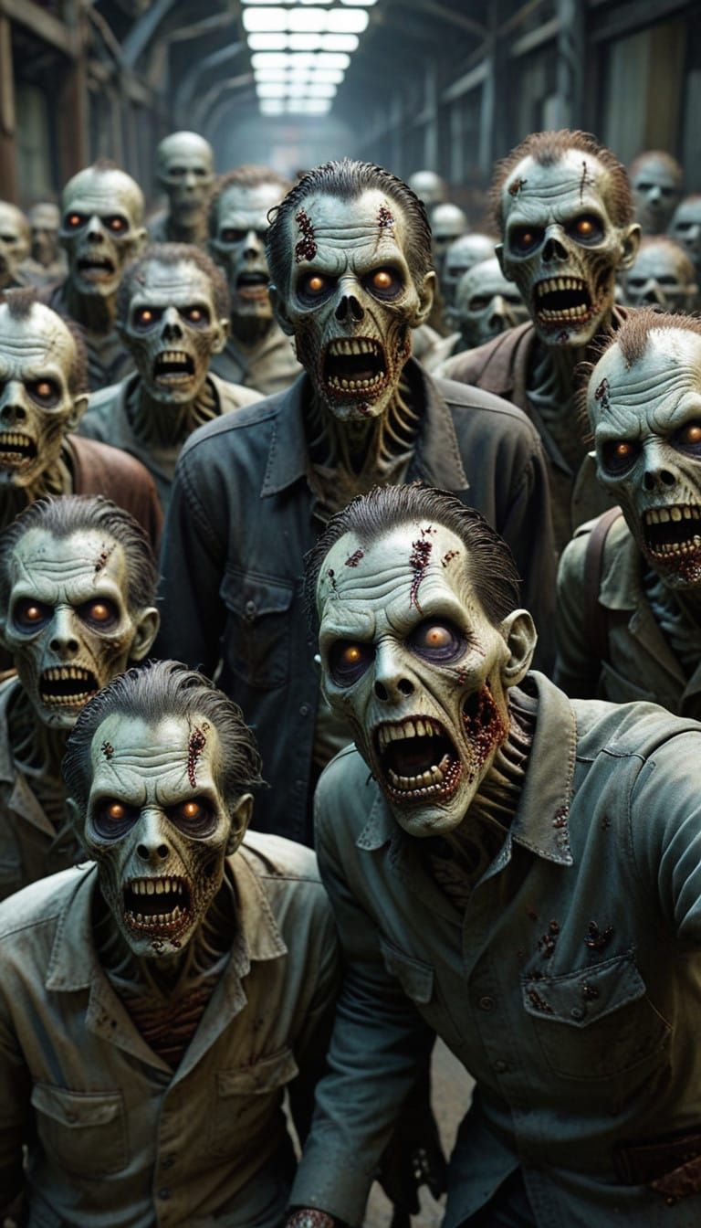 Zombie Apocalypse in Zombiland: A Roller Coaster Thrill