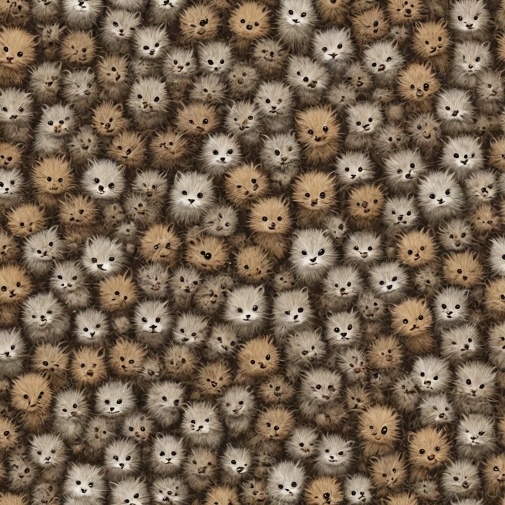 Cute Lil Fuzzkins: An AI-Generated Creature