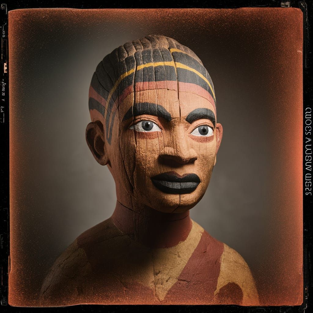 Cinematic African Sculpture Discovered in Sudan