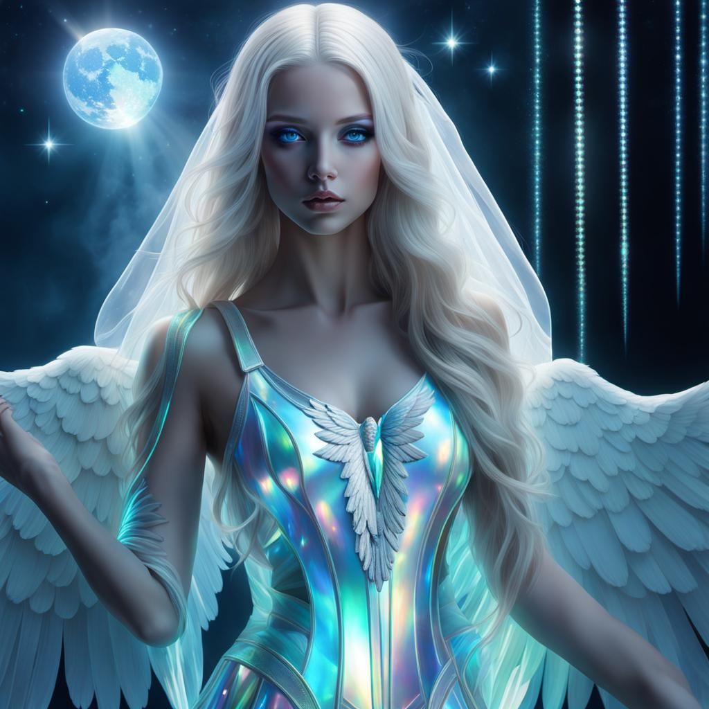 iridescent angel