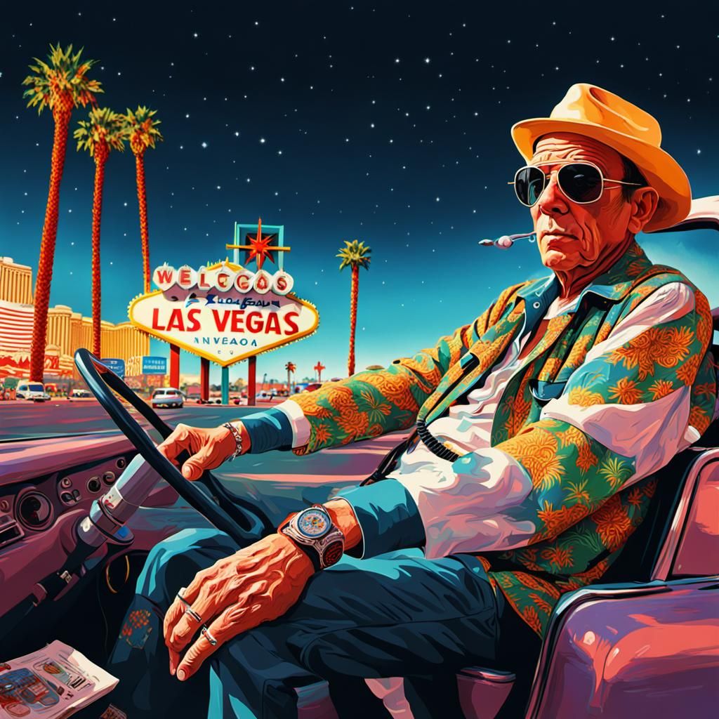 Hunter S. Thompson's Stoned Trip to Las Vegas