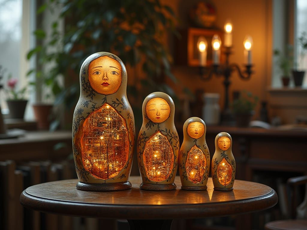 Cutaway Matryoshkas