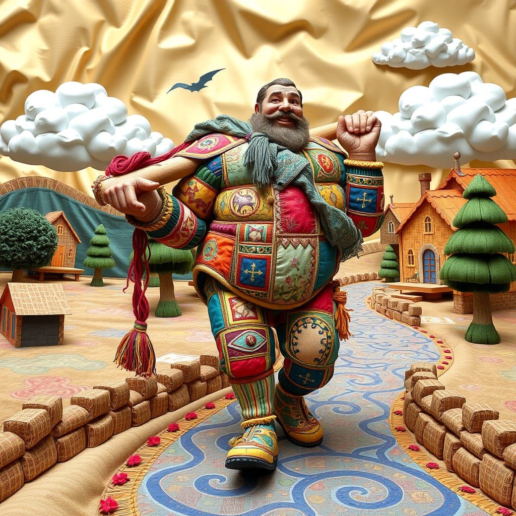 Textile Giant Embarks on Whimsical Journey Through Colorful ...