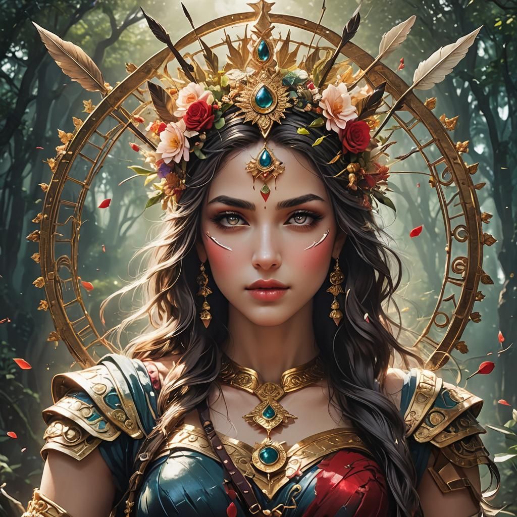 Goddess of Love: A Fantasy Concept Art