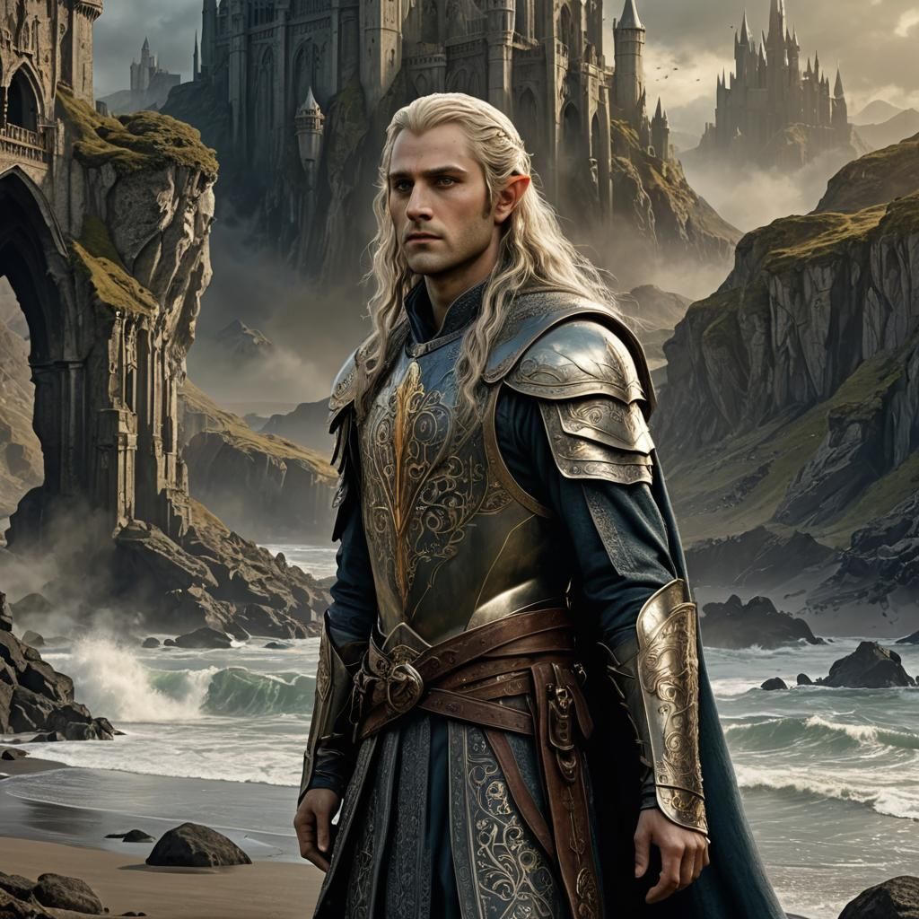 Prince Imrahil of Dol Amroth: Fantasy Concept Art