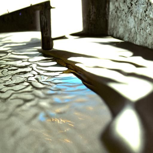 Serene River Flowing Through Vibrant Landscape