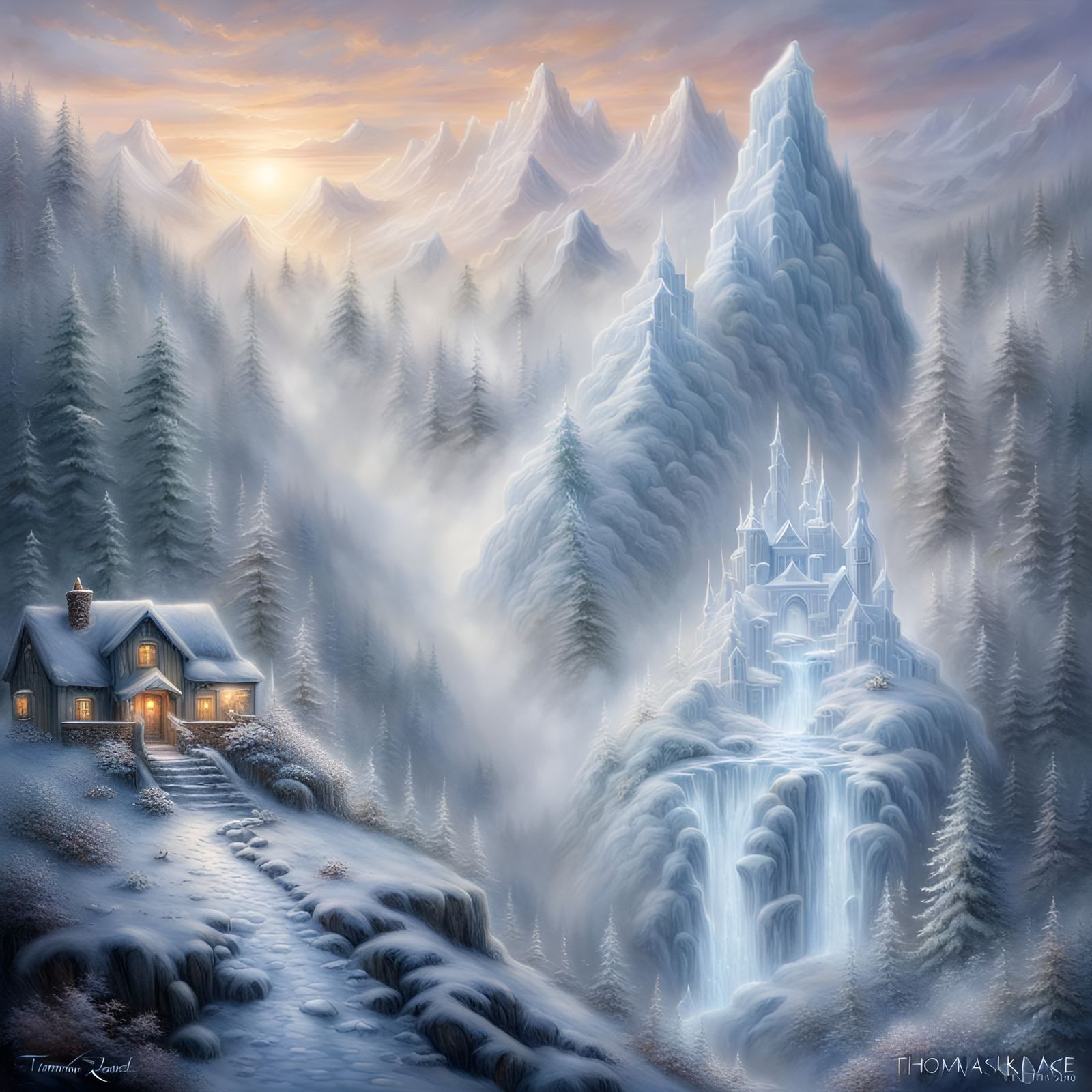 Jack Frost's Icy Magic Freezes the World