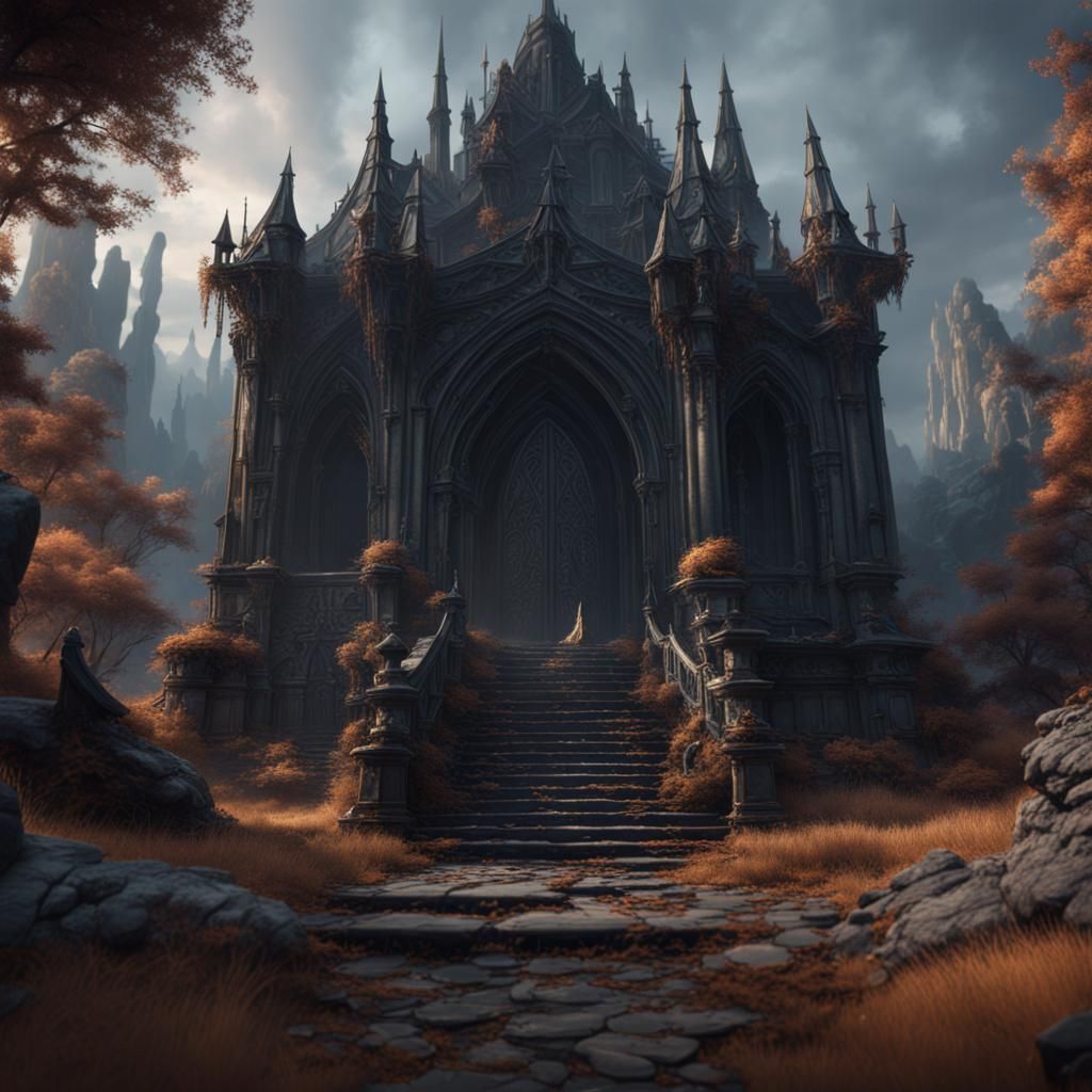 Detailed Matte Painting of Grief in Deep Color