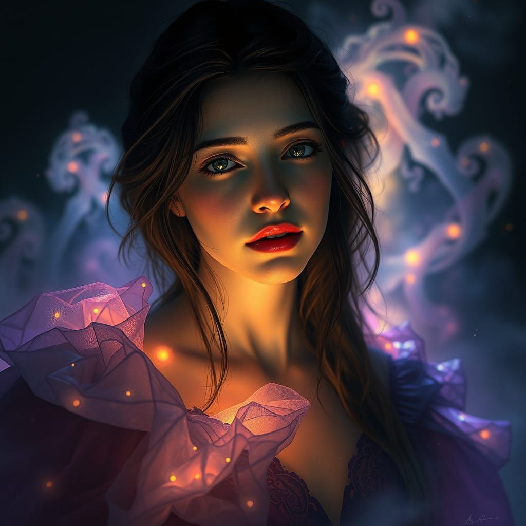 A Dreamlike Scene of Longing in a Forgotten World