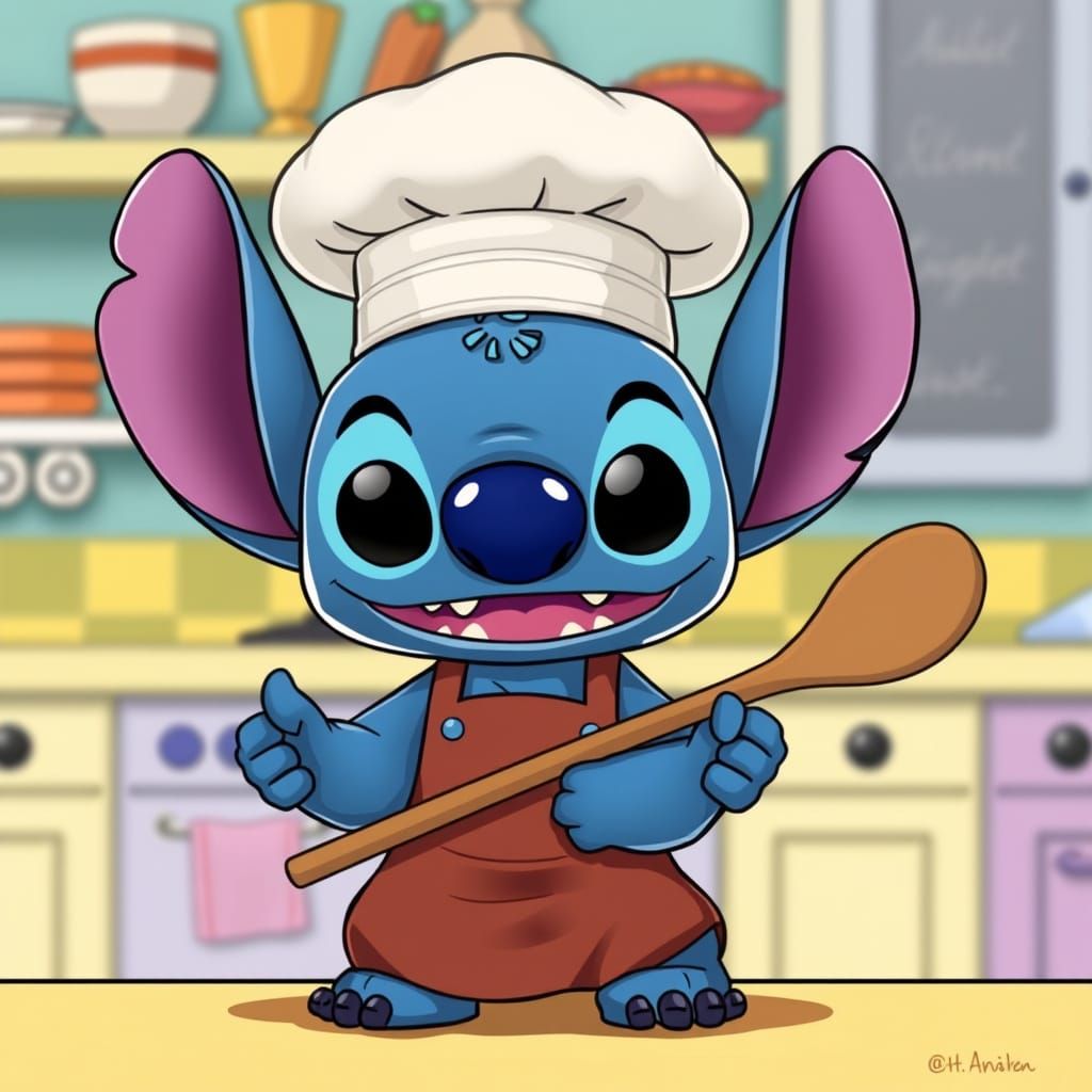 Funko Pop Figure Stitch Chef