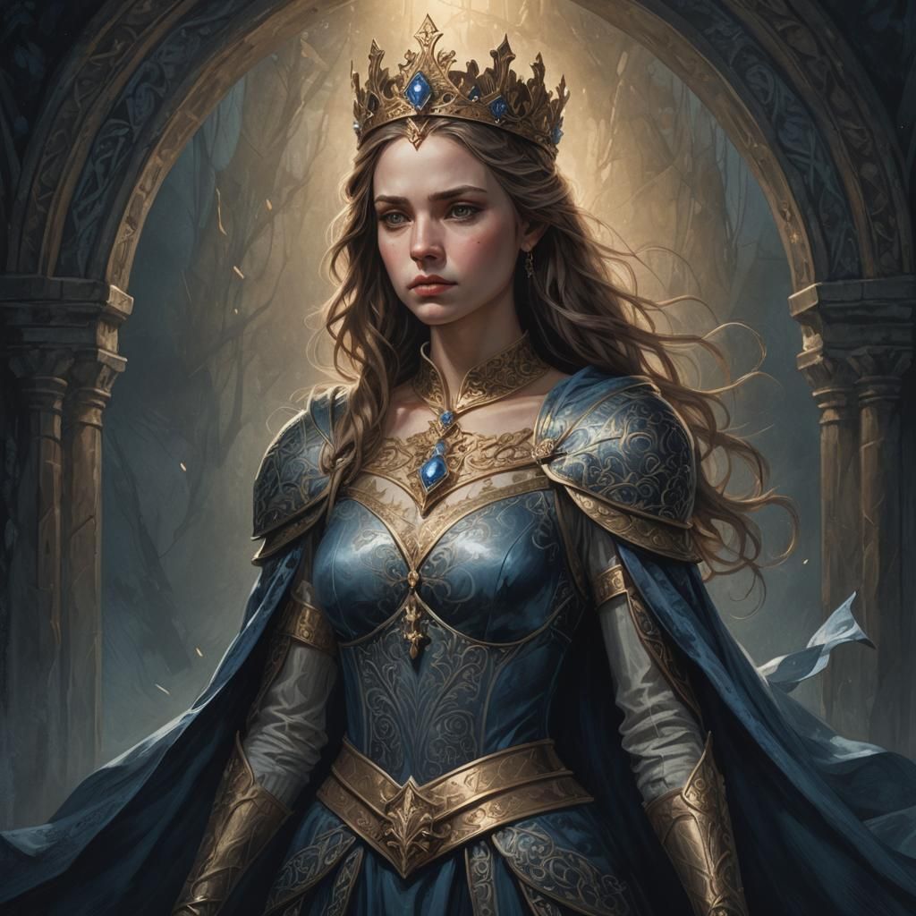 Brave Princess in Dark Fantasy World