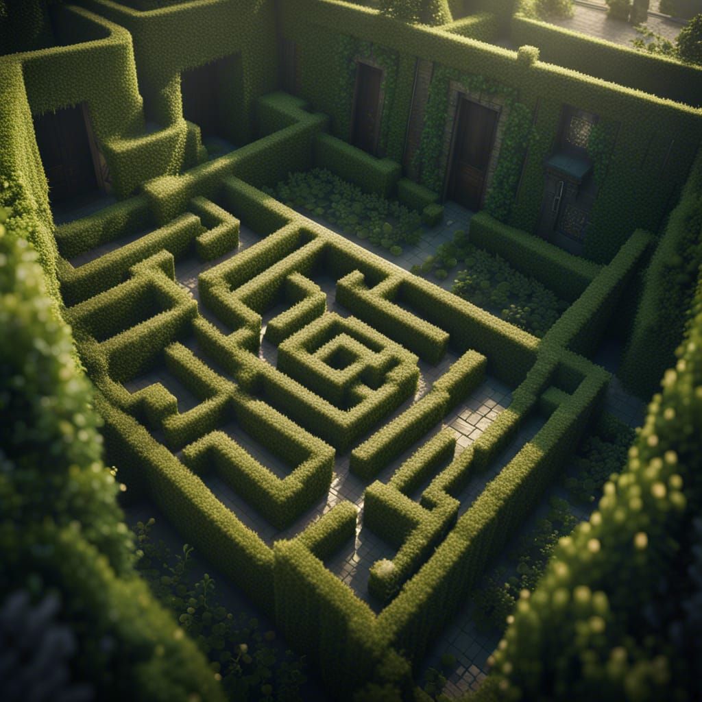 Epic 3D Hedge Maze in Unreal Engine