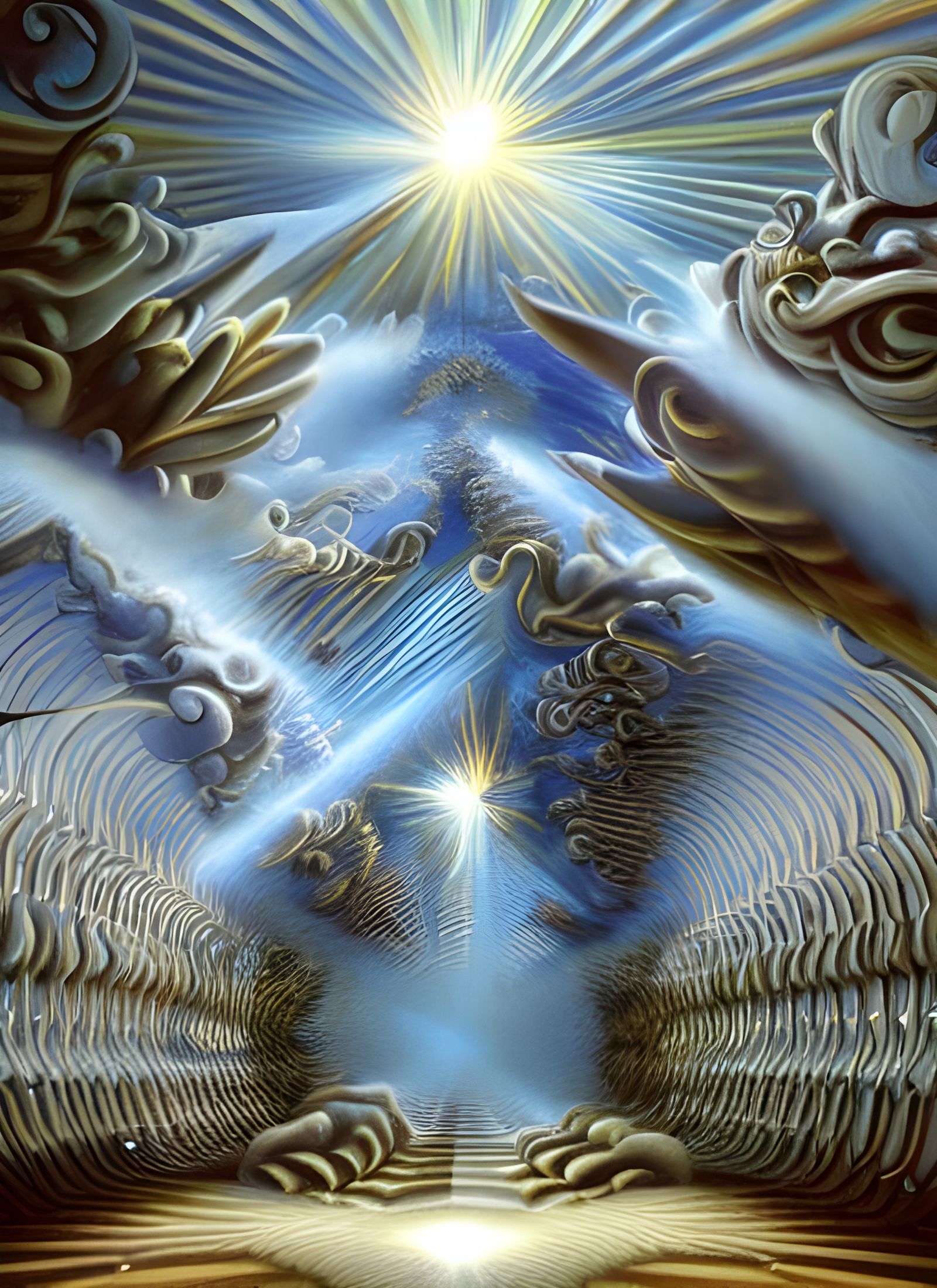 Dreamlike Abstract Illusionism in Hyperreal Painting