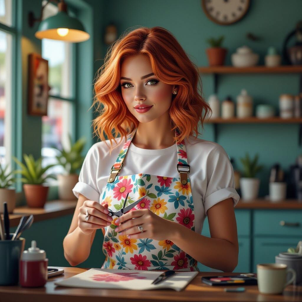 when the hairdresser doesn't speak english and you asked for...